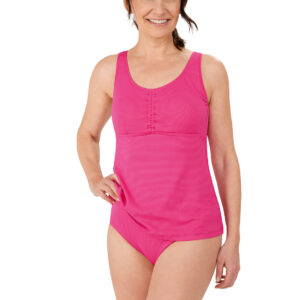 Tulum Tankini Top Pink